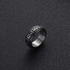 Tibetan Monk's Signet Ring With Mantra Silver 473
