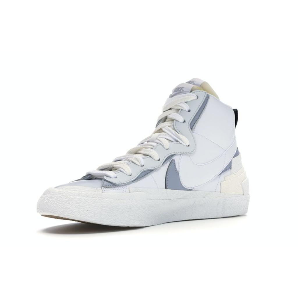 Nike Sacai X Blazer Mid White Grey Unisex Sneakers Wolf-Grey BV0072-100