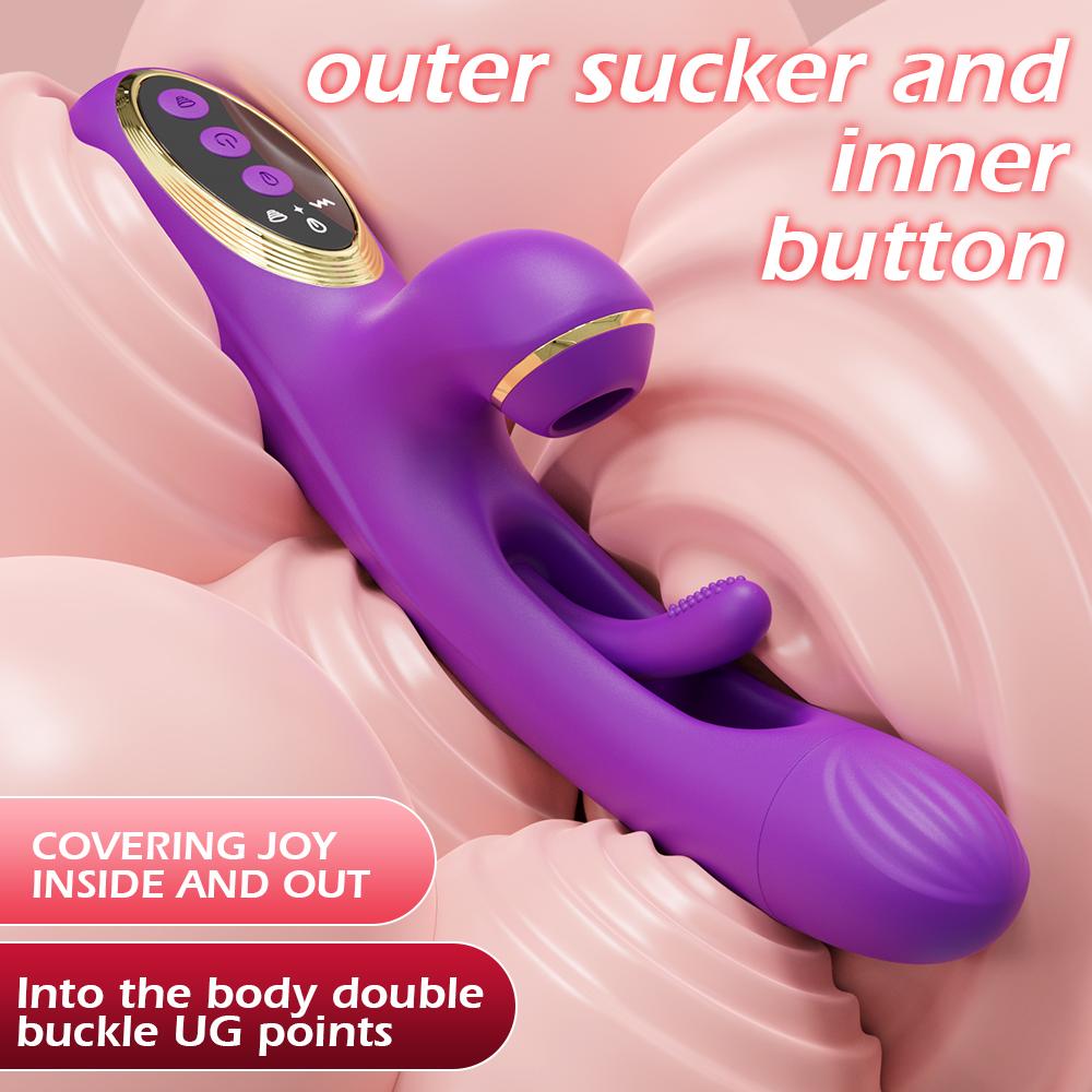 Powerful Tapping Flapping G Spot Vibrator Clit Clitoris Stimulator Massager 3 Motors Dildo Sex Toys For Women Adult Products 18+