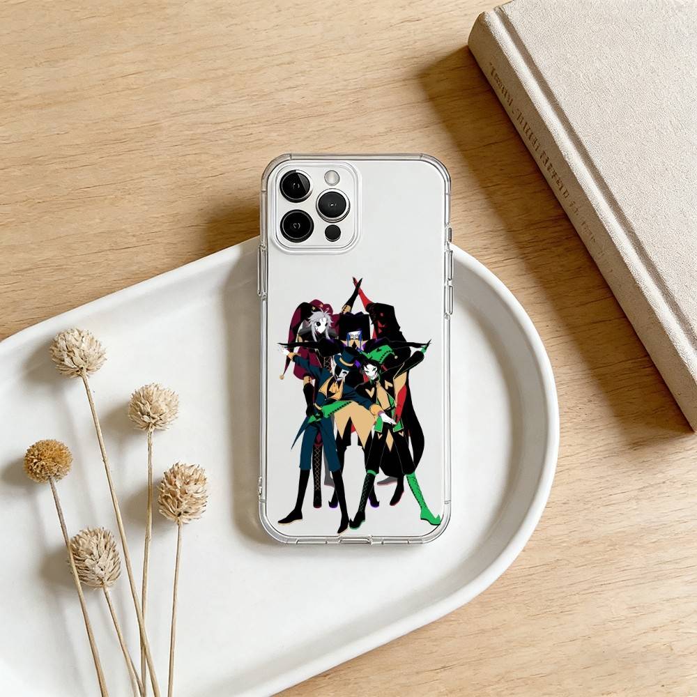 

Чехол для телефона T-The F-Freaks C-Circus для iPhone 17 16 15 14 13 12 11 Mini Pro Max Plus Прозрачный чехол iPhone14ProMax