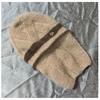 Woolen Hat, Women's Pile Hat, Autumn and Winter Thick Double-layer Warm Knitted Hat
