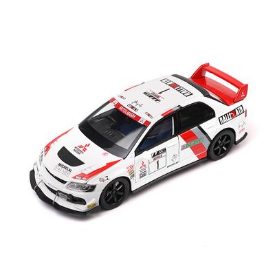 1/32 Mitsubishi Lancer Evolution EVO WRC Alloy Model Car Toy Diecasts Metal Casting Sound and Light Car Toy for Children Vehicle