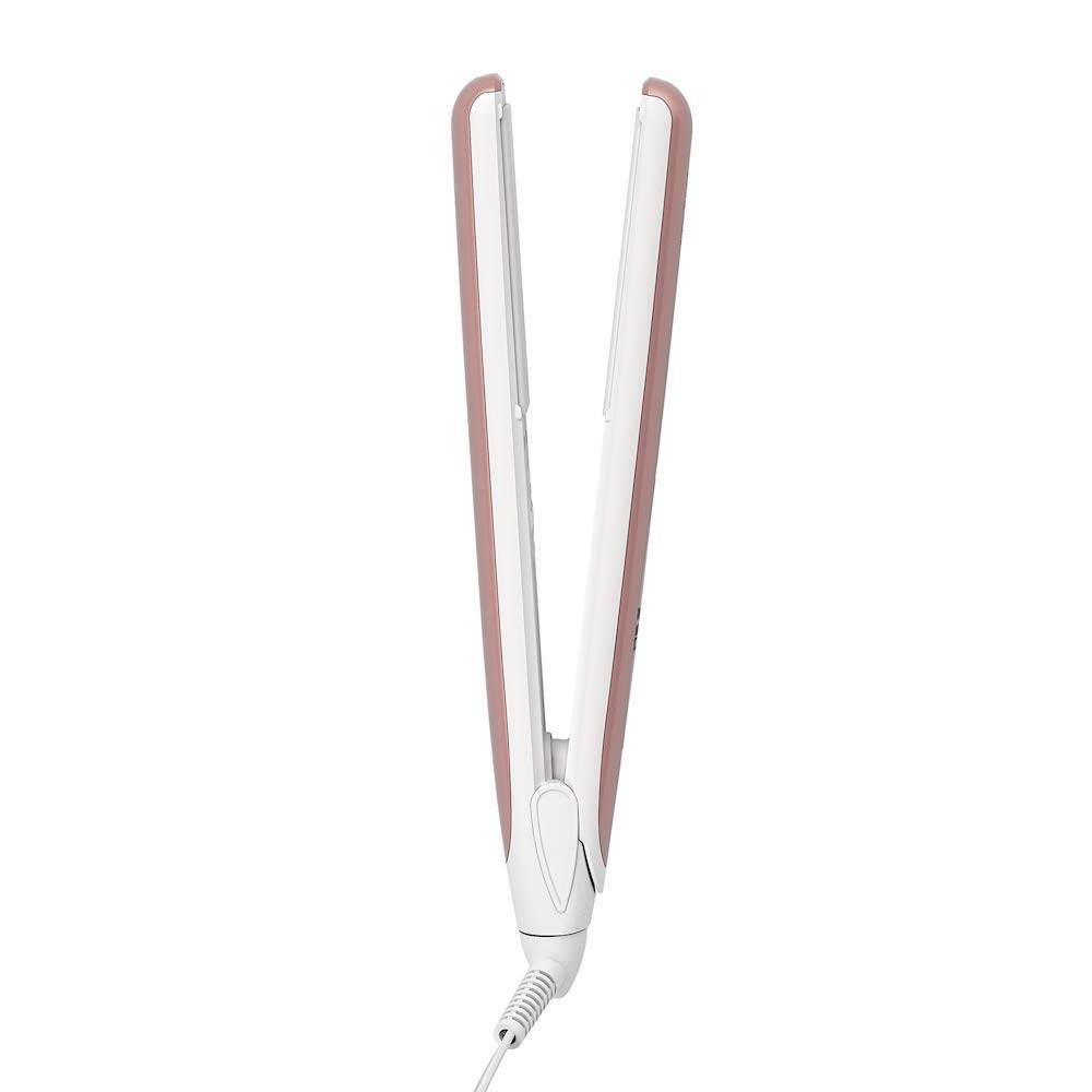 VAV Hair Iron Professional Specification 140~230℃ Straight & Curling Iron Popular 140~230℃ Digital Button Type (Pink)