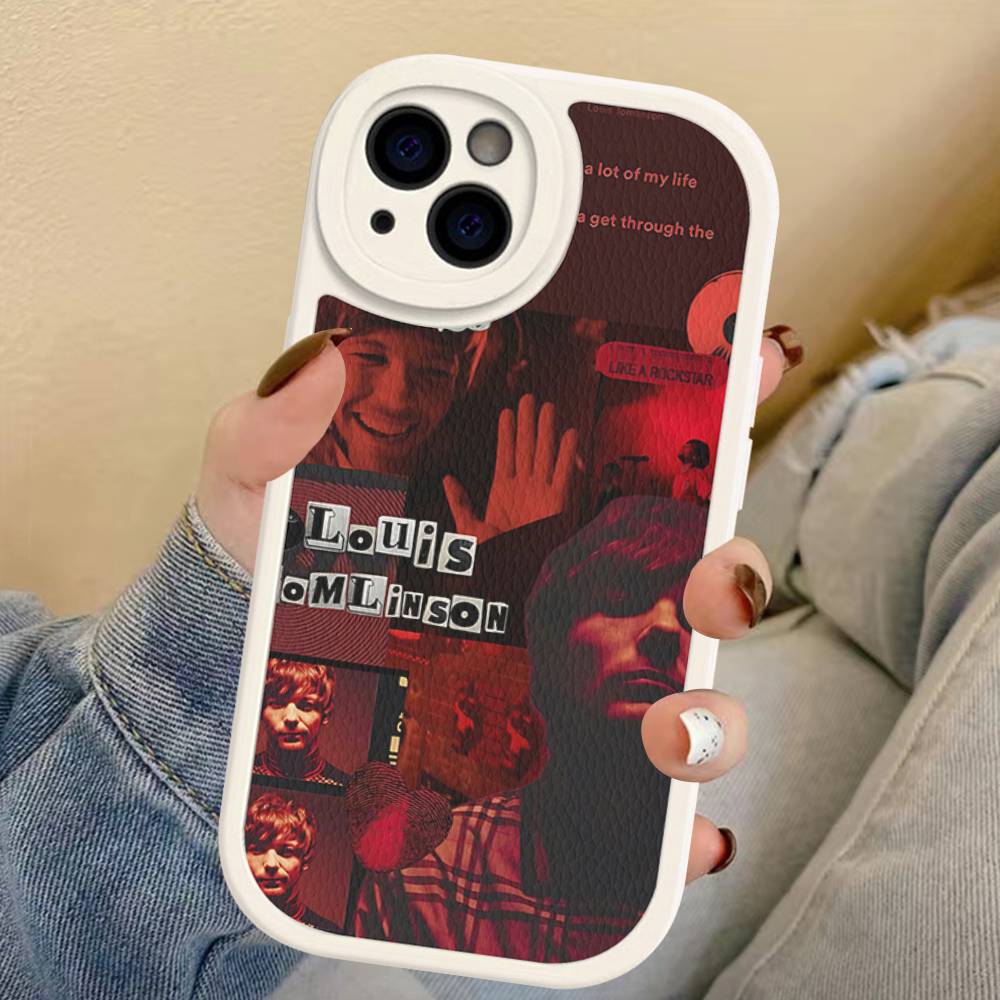 L-Luis M-Miguel Singer Phone Case For IPhone 16 15 14 13 12 11 Pro Max Plus Leather Soft Cover