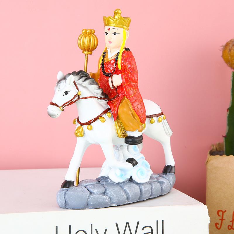 4pcs Creative Cartoon Image Sun Wukong Figurine Doll Monkey King Journey To The West Home Decoration Resin Crafts Decorations