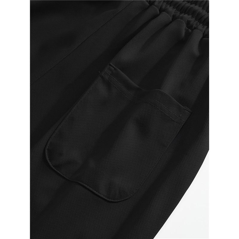 Spring And Autumn New Men's Casual Sports Suit Men's Stitching Contrast Color Two-piece Suit