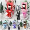 Lovely Graduation Bear Bouquet Simulated Plush Toy Bouquet Stuffed Simulated Bear  Commencement