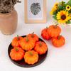 1pc Halloween Simulation Pumpkin Ornament Party Table Artificial Pumpkin Ornament Autumn Thanksgiving Pumpkin Model Photo Props