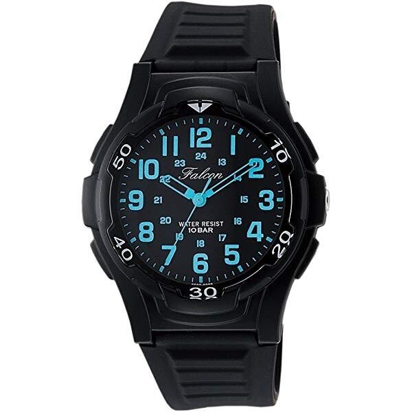 CITIZEN QQ Falcon Mens Watch BlackBlue - Shipped via mail.