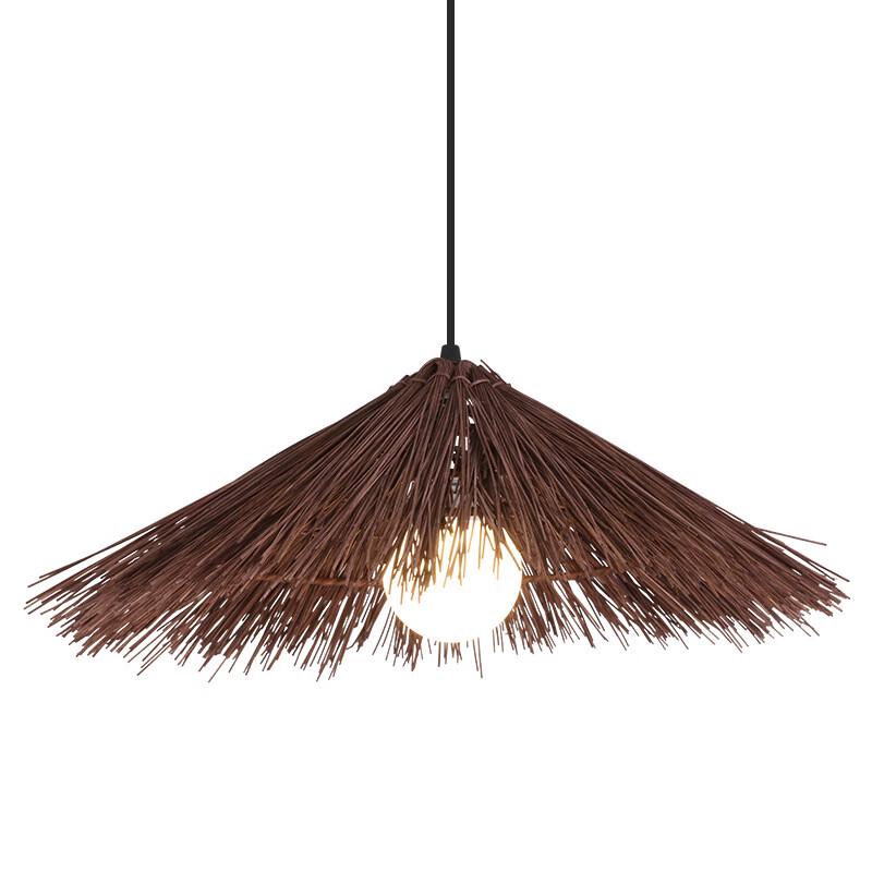 Zen Style Handwoven Bamboo Rattan Pendant Lamp