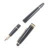 Excellent MONTBLANC Fountain Pen Meisterstck Classic Cap Type Black Gold 14K Mens Used