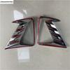 ABS Chrome Front Fog Light Lamp Bezel Cover Trim For Toyota RAV4 RAV 4 2016 2017 2018 Decorative Accessories Chromium Styling