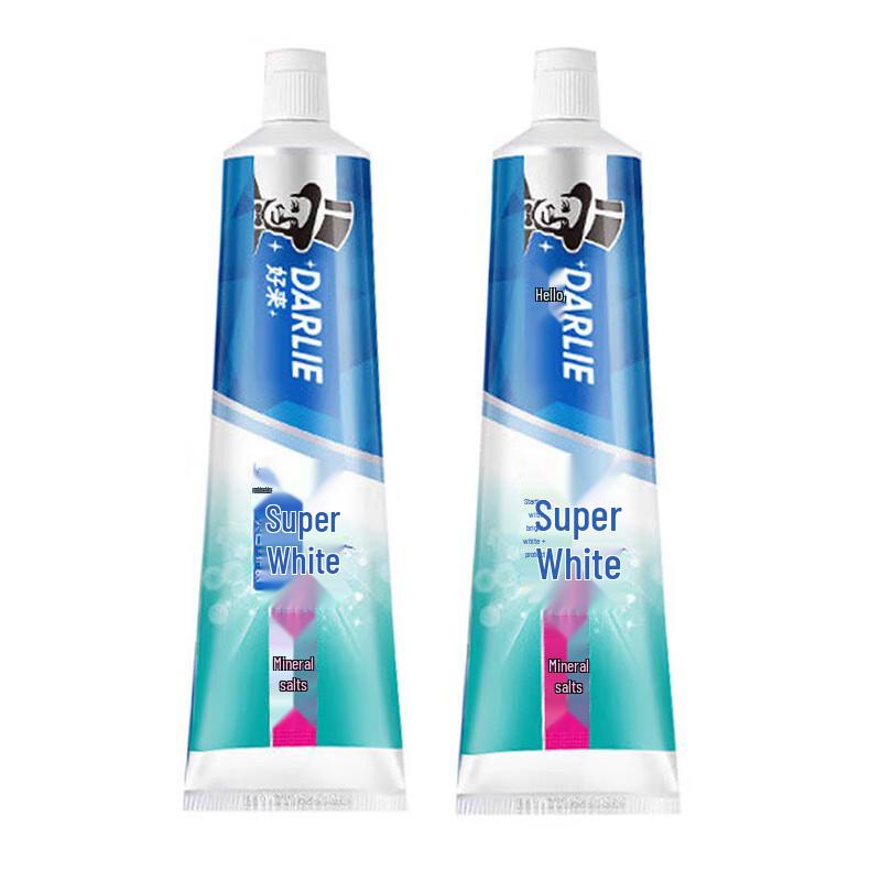 

Darlie All Shiny White Mineral Salt Toothpaste Twin Pack