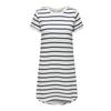 Mittelanges T-Shirt-Kleid mit Streifen für Damen von JDY
