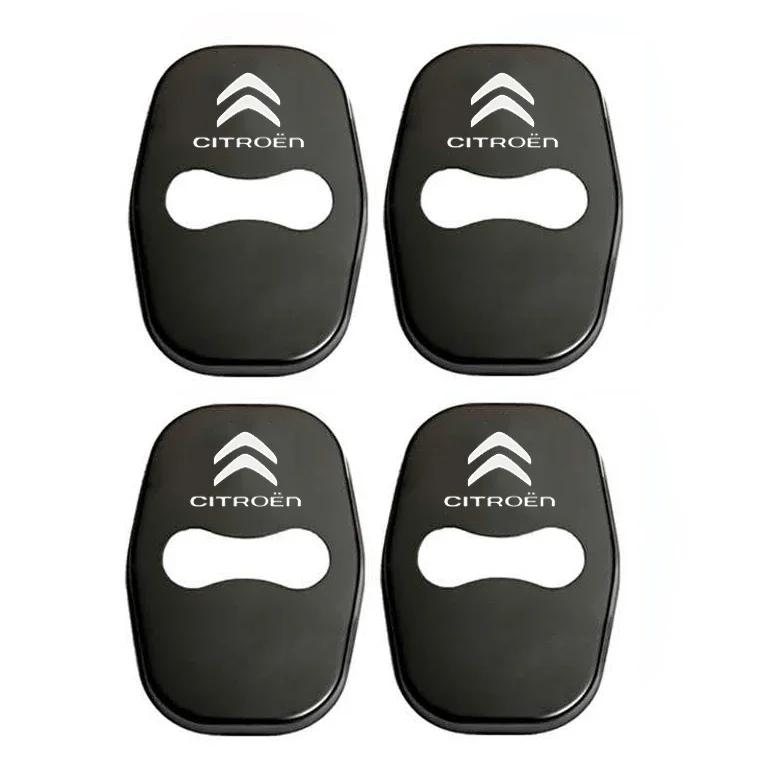 Car Door Lock Cover Protective Sticker Case for Citroen DS C2 C1 C3 C4 C5 Berlingo Picasso Elysee Saxo Relay 3 Xsara Accessories