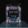 Mini Desk Clock Kit Weather Forecast Wi-Fi Connected Table Clock Part Temperature Gauge Electronic Watch DIY Welding Ornament