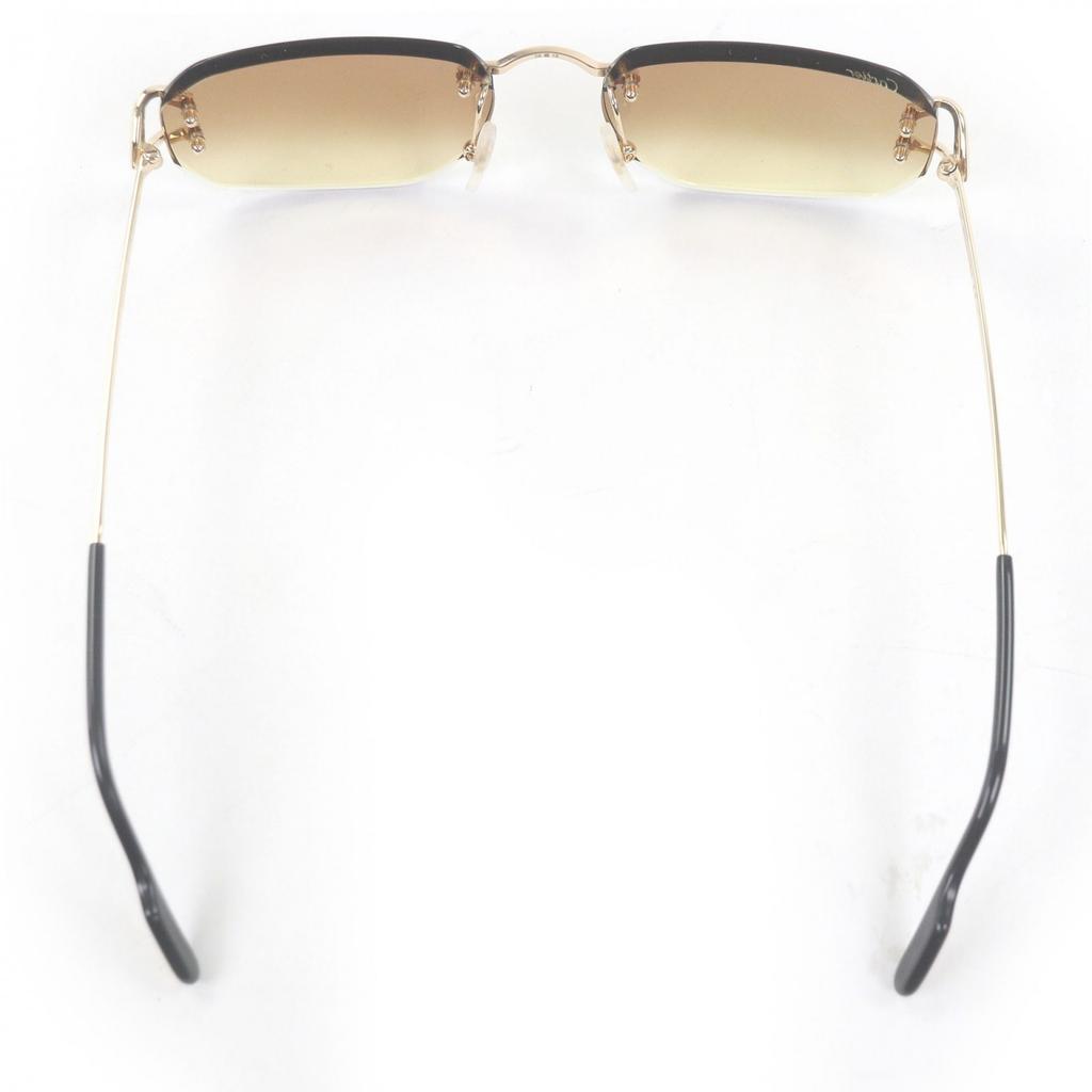 Excellent Cartier Sunglasses Gold Mens CT0468S Used