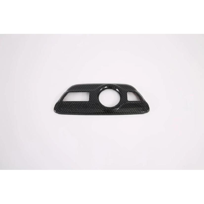 For Toyata Prius PHV XW50 2016- Car Accessories Carbon Fiber Style Gear Shift Panel Center Console Cover Trim