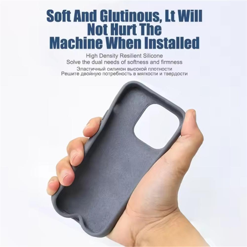 Soft Liquid Silicone Cases For Apple For Iphone 16 11 12 13 14 15 Pro Max 14 15 16 PlusShockproof Bumper Cover Phone Accessories