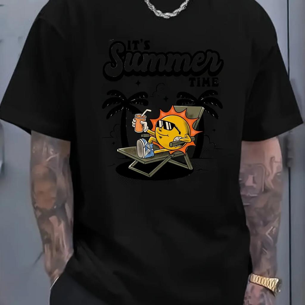 Born To Fish Funny Shirt Fashion Fisherman T-shirts Short Sleeve Funny Fishing Lover Tshirts Casual Summer Men's Street T-shirt