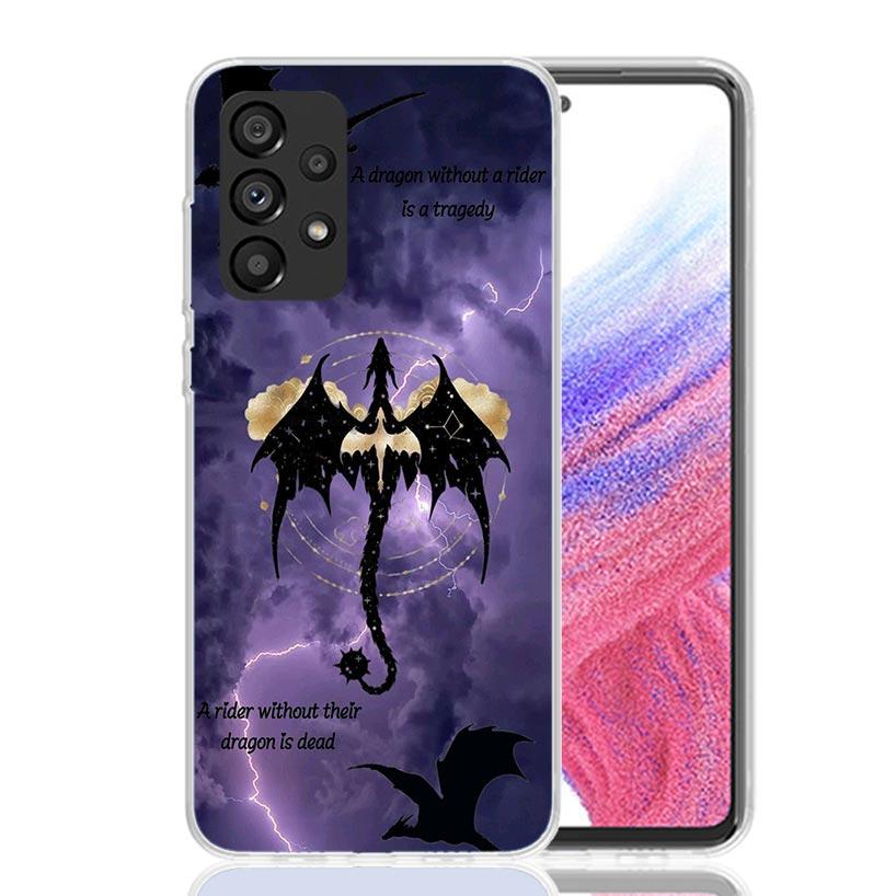 F-Fourth W-Wing Dragon Phone Case for Samsung Galaxy A17 A16 A15 A14 A13 A57 A56 A55 A54 A53 A37 A36 A35 A34 A33 A26 A25 A24 A23
