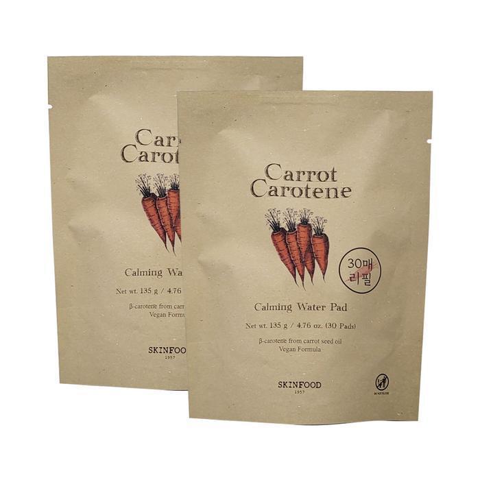 Skinfood Carrot Carotene Water Pads 30 Sheets Refill 2 Ss (35822984) 1 piece