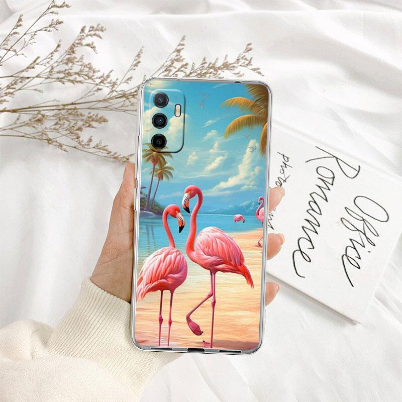 IK28 Flamingos Pink Phone Case for Motorola Moto G10 G20 G30 G31 G32 G34 G35 G41 G42 G50 G51 G52 G55 G60 G60S G62 G71 G72 G75