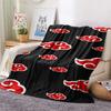 1PC Naruto Patterned Flannel Blanket Suitable For All Seasons For Home Decor Warmth And Comfort Gifts Holiday Present