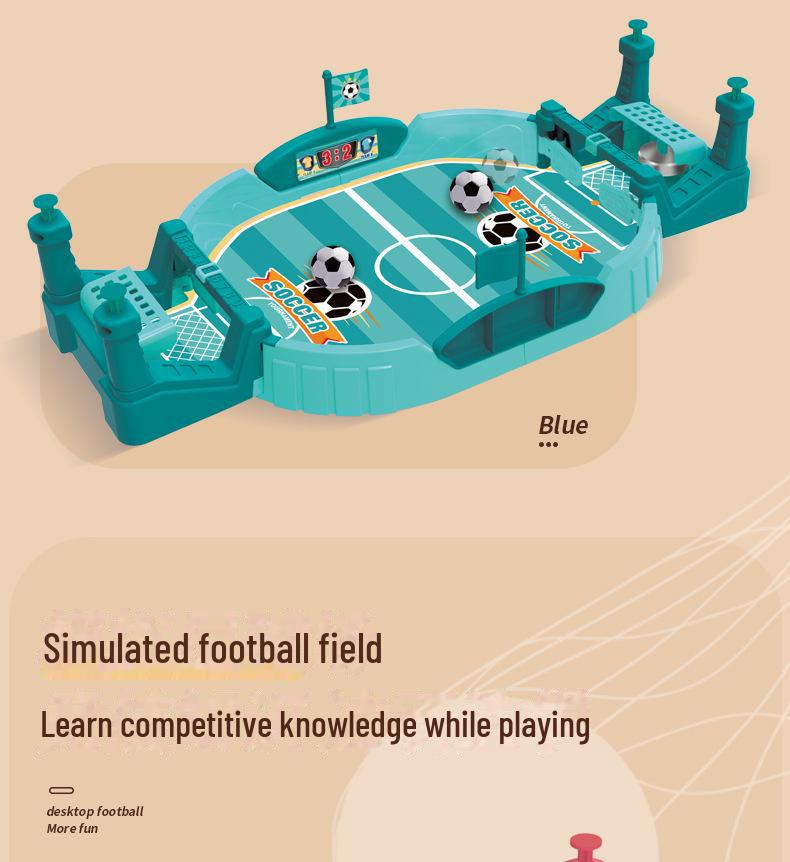 Kids' Table Football Game: Interactive Educational Board Game for Ages 3-6. Perfect for Parent-Child Play and Young Boys.