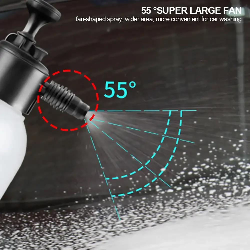 Schaumdüse, handbetriebene Pumpe, Schaumsprüher, Handdruck-Schaumwassersprüher, Autowaschanlage, manuelle Schneeschaum-Lanzendüse