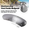 Aluminum Alloy Front Mudguard For Street Scrambler 900 2026-2027 Silver