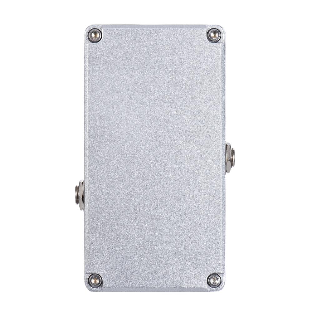 

Coolmusic Педаль эффекта дисторшн для электрогитары, тру байпас, цельнометаллический корпус серебряный