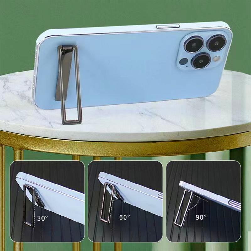 Universal Cell Phone Kickstand Vertical Horizontal Stand Adjustable Mini Folding Desk Mount Holder For Iphone Samsung Xiaomi