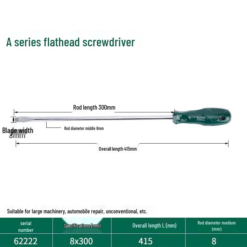 Stanley S2 Industrial Flathead Screwdriver