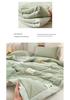 A-Class 100% Pure Cotton Summer Cooling Quilt - Thin, Machine Washable, Xinjiang Cotton Air Conditioning Blanket