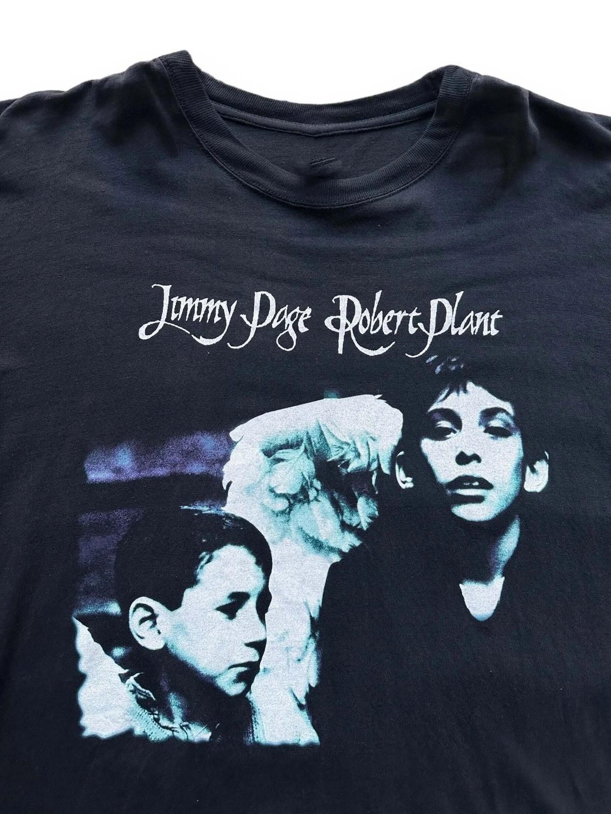 Vtg 1998 Jimmy Page & Robert Plant Gift For Fans Unisex S-5XL Shirt PP2638 XXXXL