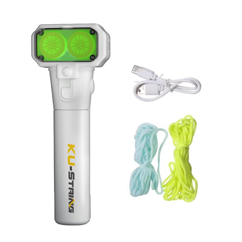 Licht Speelgoed Touw Gloeiend in het Donker Touw Touw Lanceerder Lichtgevend Draagbaar Handheld Touw Stressverlichters Speelgoed Voor Kinderen Feest Cadeaus