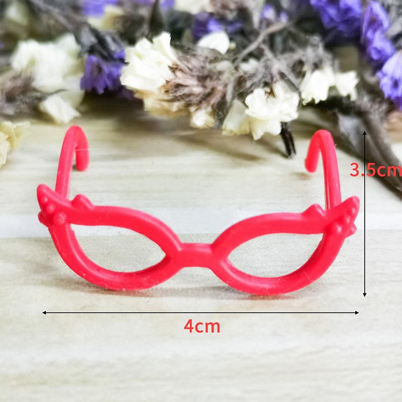 10/20Pcs Bento Decoration Tools Lunch Bento Box Food Glasses Headwear Buffet Sandwich Toppers Decor For Bento Decoration