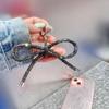 Personalizing Phone Decors Bowknot Keychain Accessory Tablet Decorative Hangings Elegant Purse Embellishment for Phone