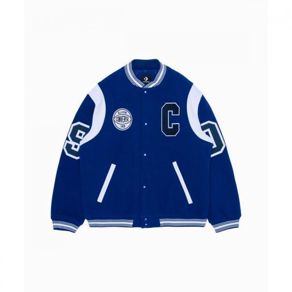 

Converse Converse Премиум университетская куртка Converse синяя 10026725 A03 105