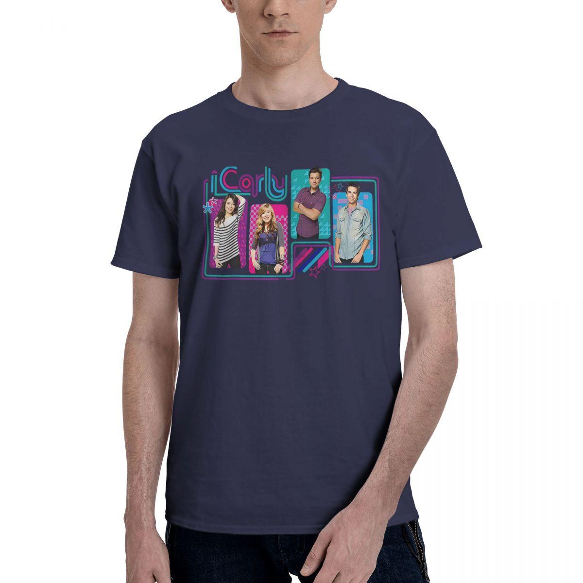 

ICarly Cross Grid Carly Sam Freddie Spencer Premium 100 Cotton Casual Breathable Confortable Clothes New In Tops And TShirt 4XL