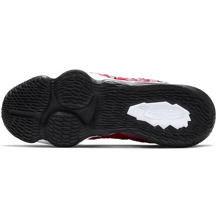 Nike LeBron 17 EP 'Air Max Uptempo' (Unisex) University Red / White / Black Basketball Shoes BQ3178 601