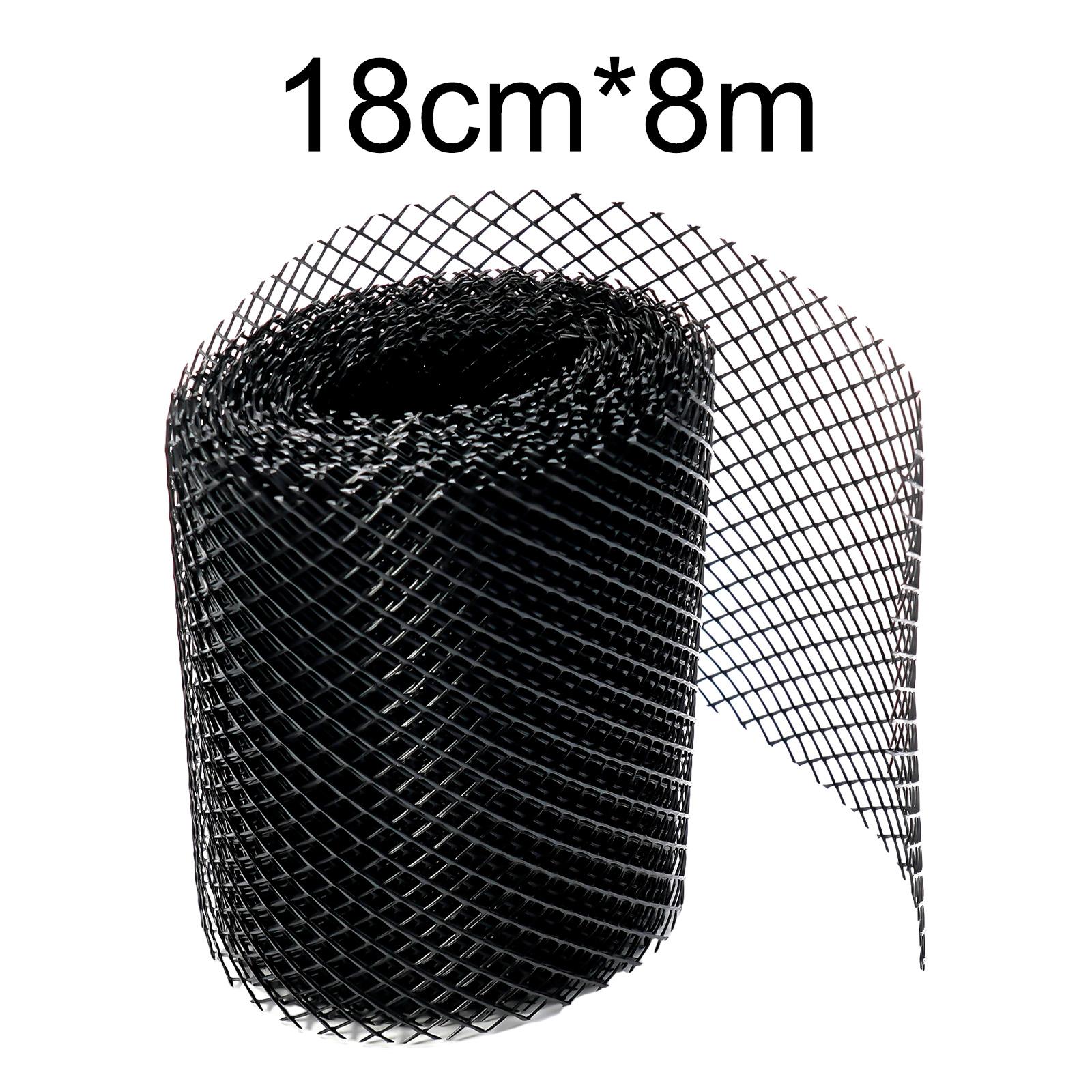 

Brand New Practical Keeps Leaves And Dirt Out Of Gutters Gutter Guard Gutter Protect Mesh PP Widely Used Black