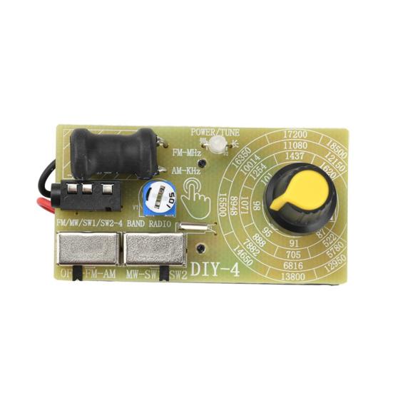 87–108MHz Radio Module FM/MW/SW Multiband Receiver Module Frequency Adjustable Short Medium Wave FM Radio