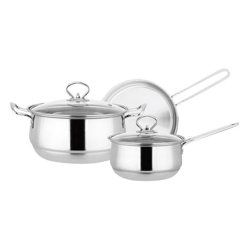 Yiboda Davos 3-Piece Cookware Set