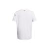 Under Armour UA Sportstyle Logo Print Crew Neck Short Sleeve T-Shirt Men Tops White 1382911-100