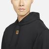 Nike Felpa con cappuccio pullover Dri-Fit Court Heritage Pile Uomo Nero DA5712-010