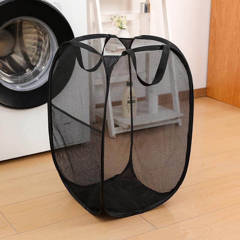 Folding Laundry Basket for Bathroom and Storage