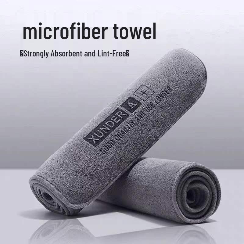 

Высоковпитывающее безворсовое полотенце из микрофибры для мытья и сушки автомобиля 30x30cm серый