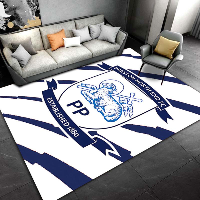 Preston North End FC Logo Suitable As a Non-slip Mat for the Living Room or Bedroom Sofa